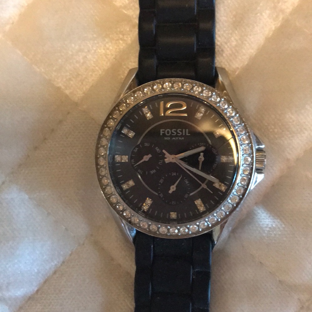 Fossil bling watch